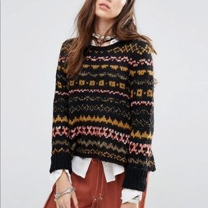 Free People “Through the Storm” sweater